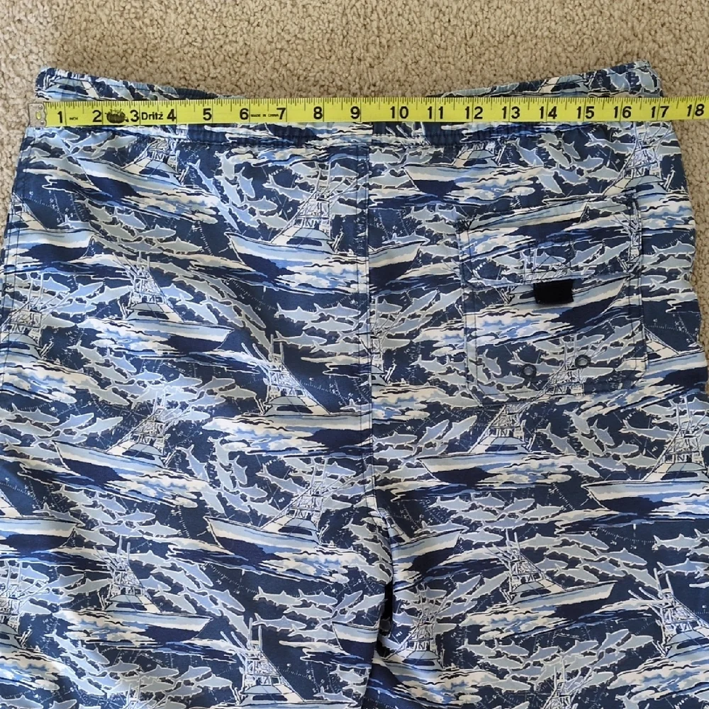 Vineyard Vines Nautical Blue and White Swimsuit